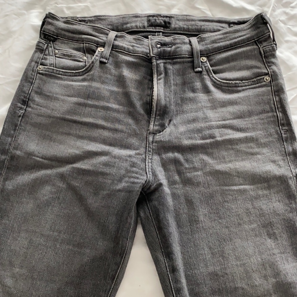 Citizens of Humanity Rocket Crop- Faded Grey Jeans